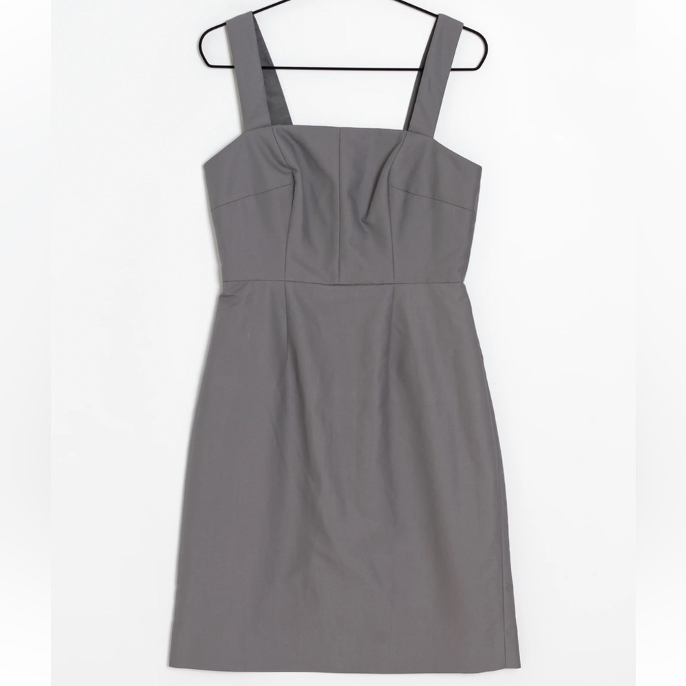 JCREW gray sleeveless mini dress size 14